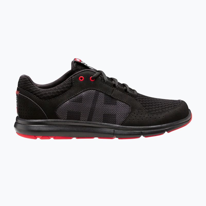 Men's shoes Helly Hansen Ahiga V4 Hydropower off black/alert red