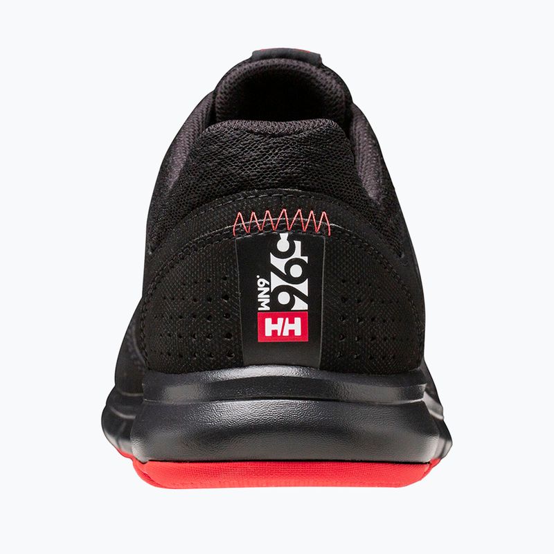 Men's shoes Helly Hansen Ahiga V4 Hydropower off black/alert red 4