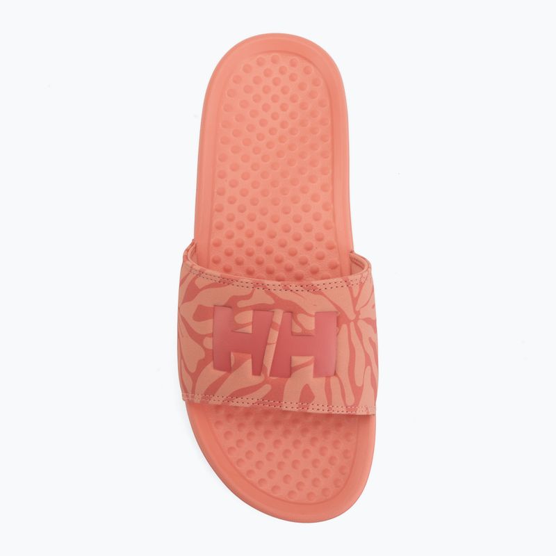 Women's flip-flops Helly Hansen H/H Slides coral almond aop 5