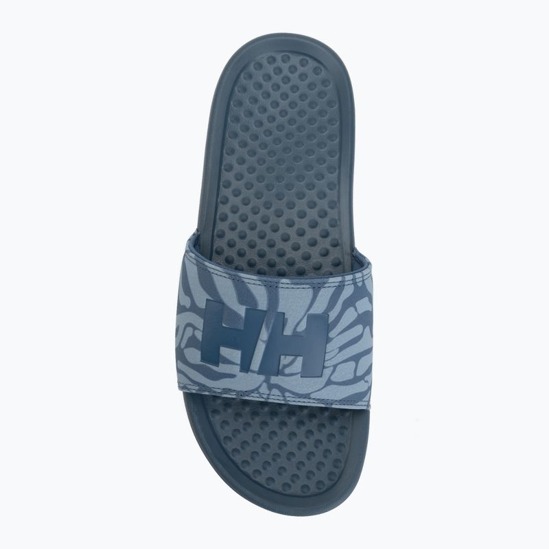 Women's slides Helly Hansen H/H Slides washed navy aop 5