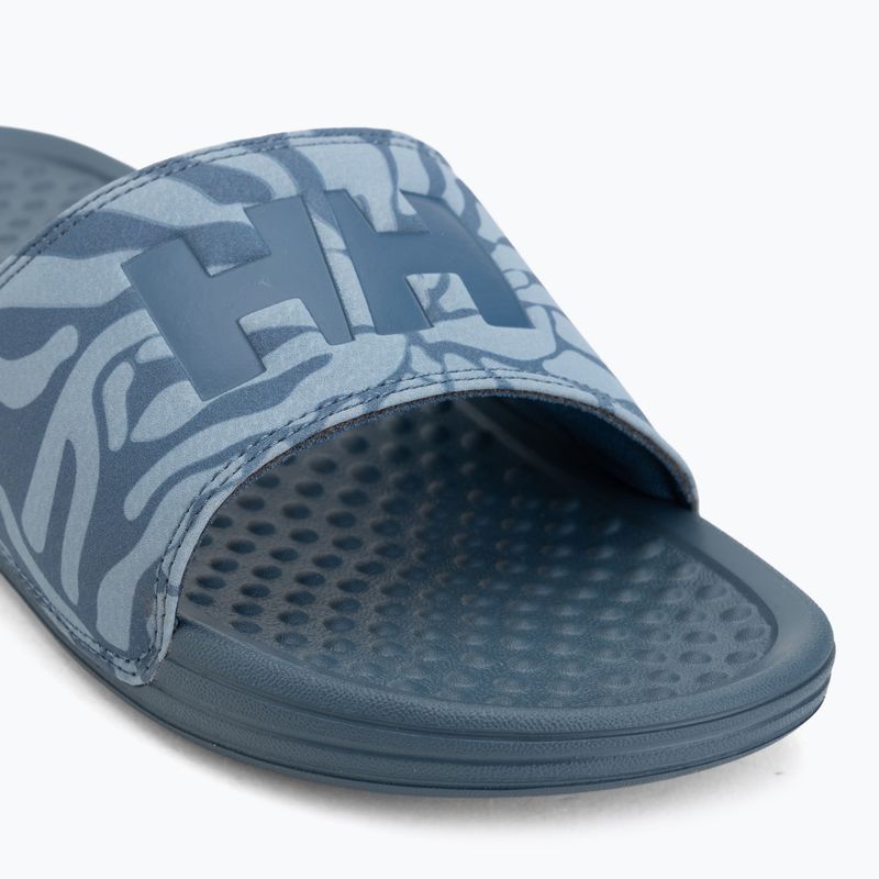 Women's slides Helly Hansen H/H Slides washed navy aop 7