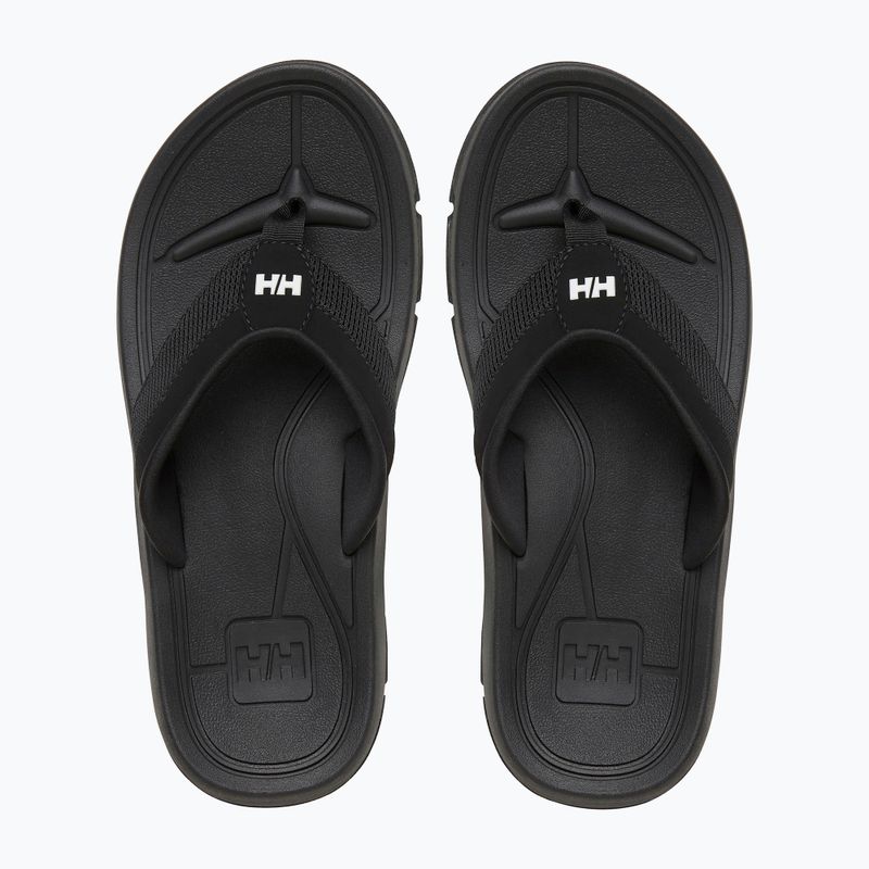 Men's flip-flops Helly Hansen Sandhamn black aop 6