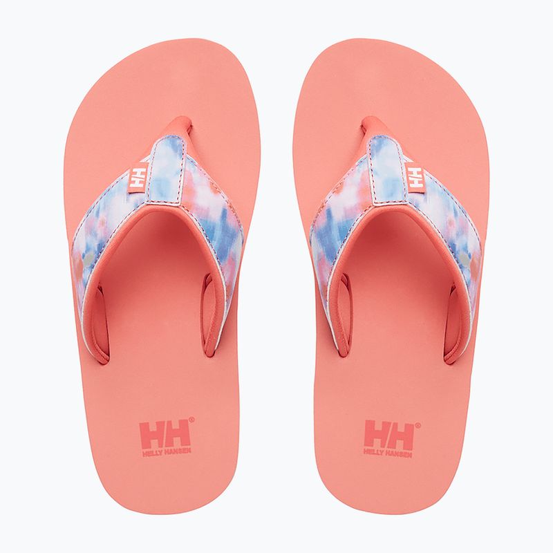 Women's flip-flops Helly Hansen Stadt coral almond aop 2