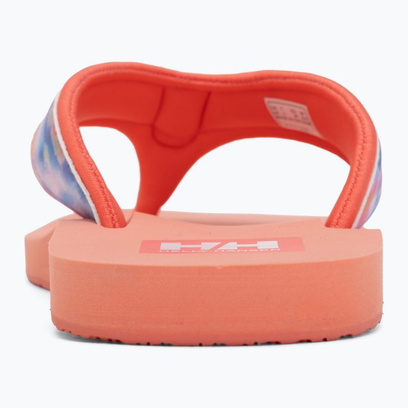 Women's flip-flops Helly Hansen Stadt coral almond aop 6