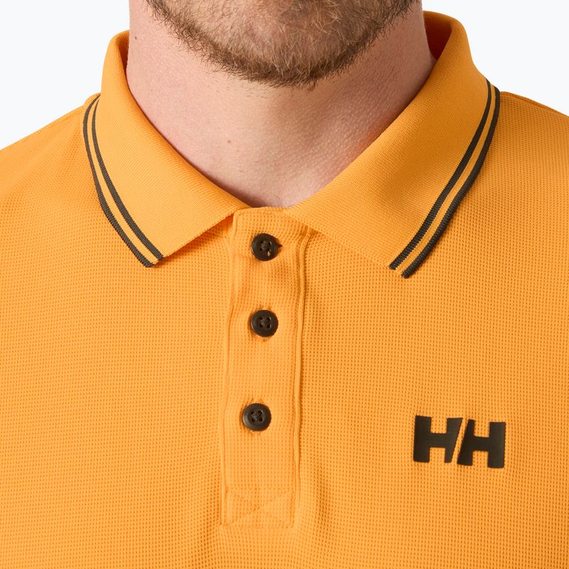 Men's polo shirt Helly Hansen Kos Polo orange sorbet 3