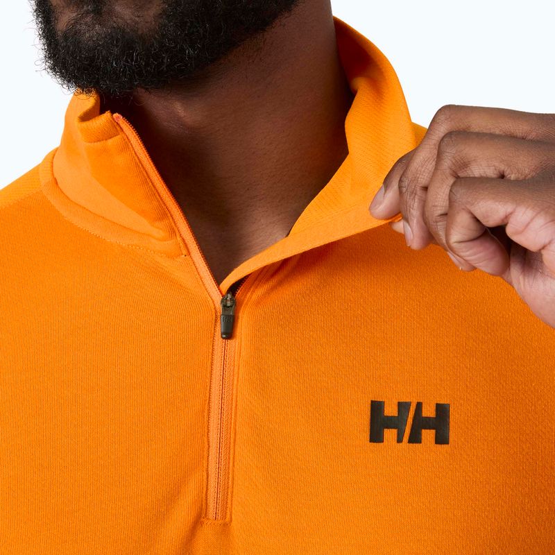 Men's sailing sweatshirt Helly Hansen Hp 1/2 Zip Pullover 2.0 ignite orange 3