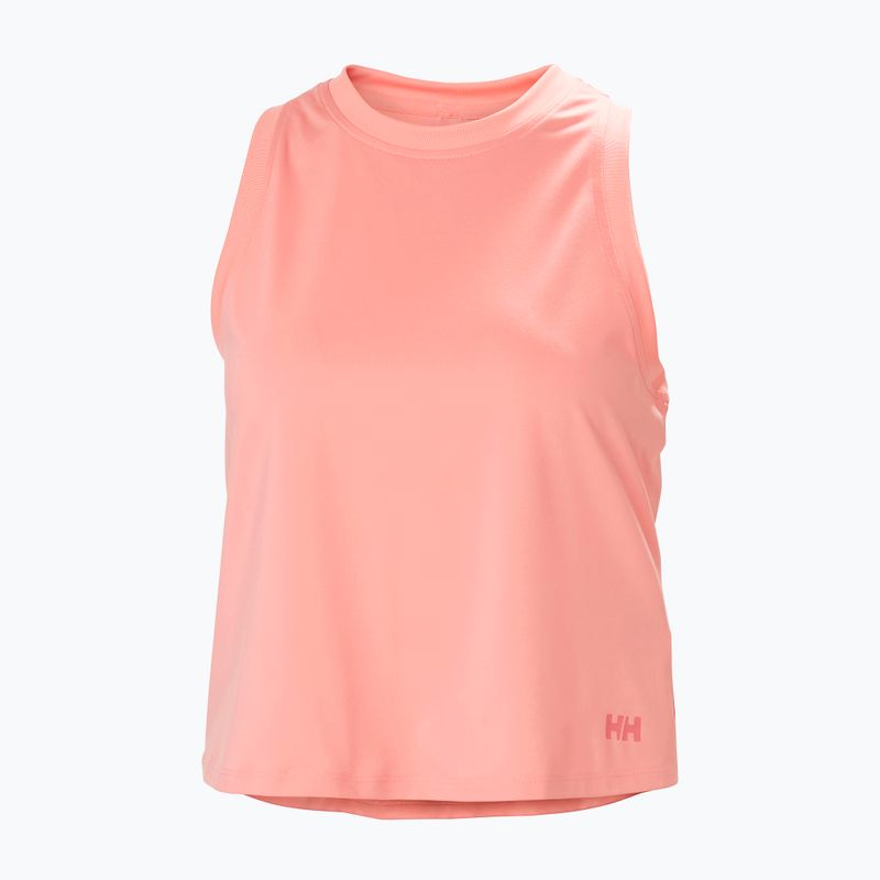 Women's T-shirt Helly Hansen Ocean Cropped Tank Top coral almond 5