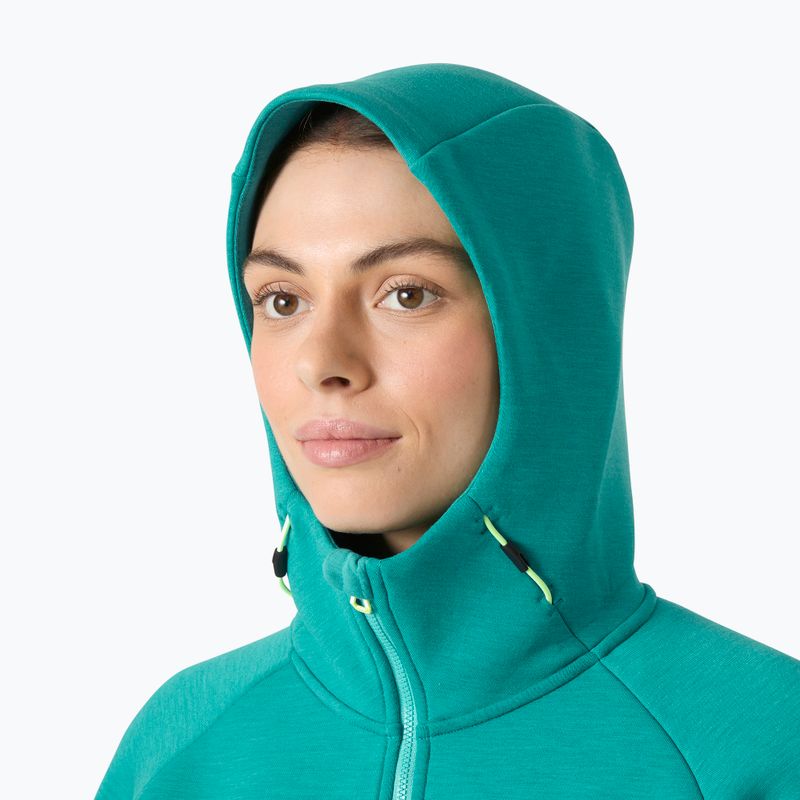 Women's sweatshirt Helly Hansen HP Ocean Full Zip Jacket 2.0 dark melange 3