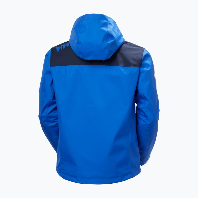 Men's sailing jacket Helly Hansen Crew Hooded 2.0 cobalt 2.0 8