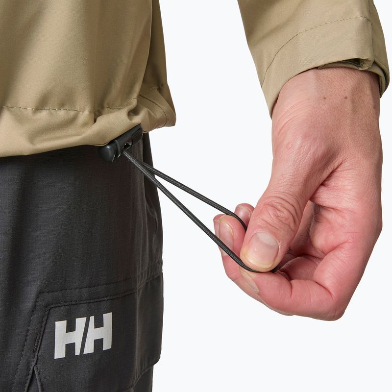 Men's sailing jacket Helly Hansen Crew Hooded 2.0 pebble 7