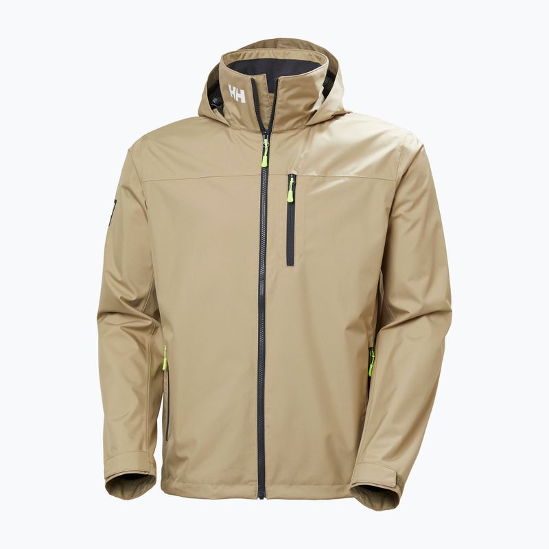 Men's sailing jacket Helly Hansen Crew Hooded 2.0 pebble 8