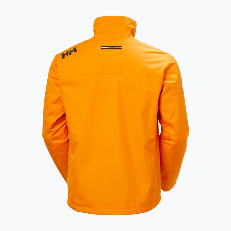 Men's sailing jacket Helly Hansen Crew Midlayer 2 ignite orange 8