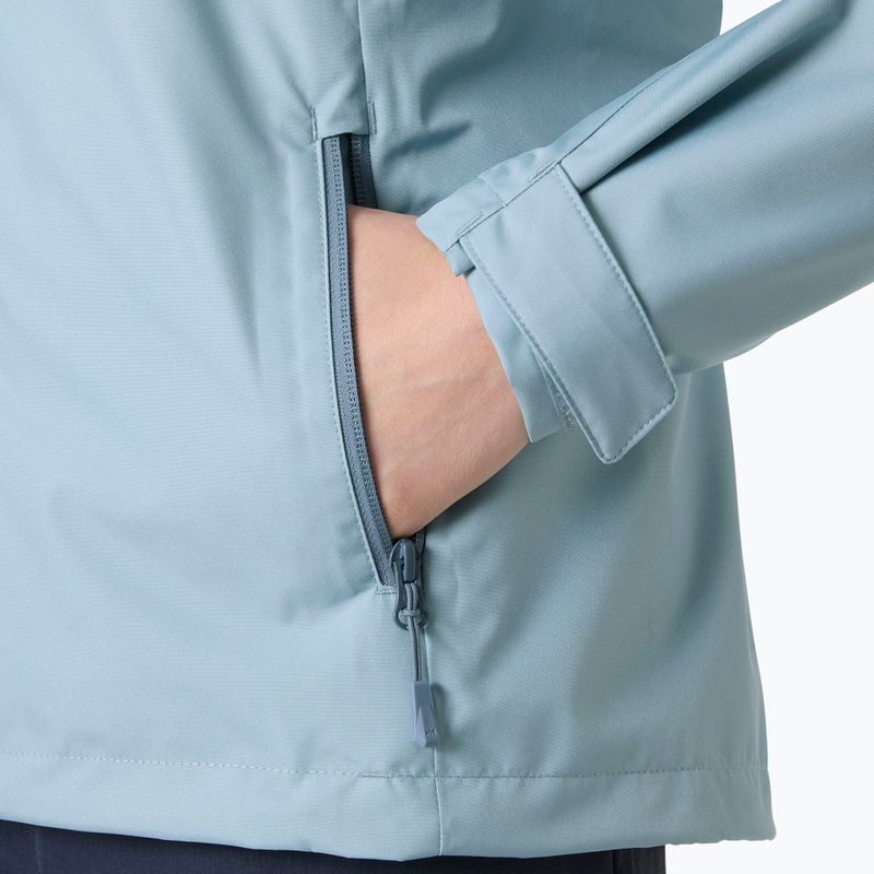 Women's sailing jacket Helly Hansen Crew Hooded 2.0 windy blue 6