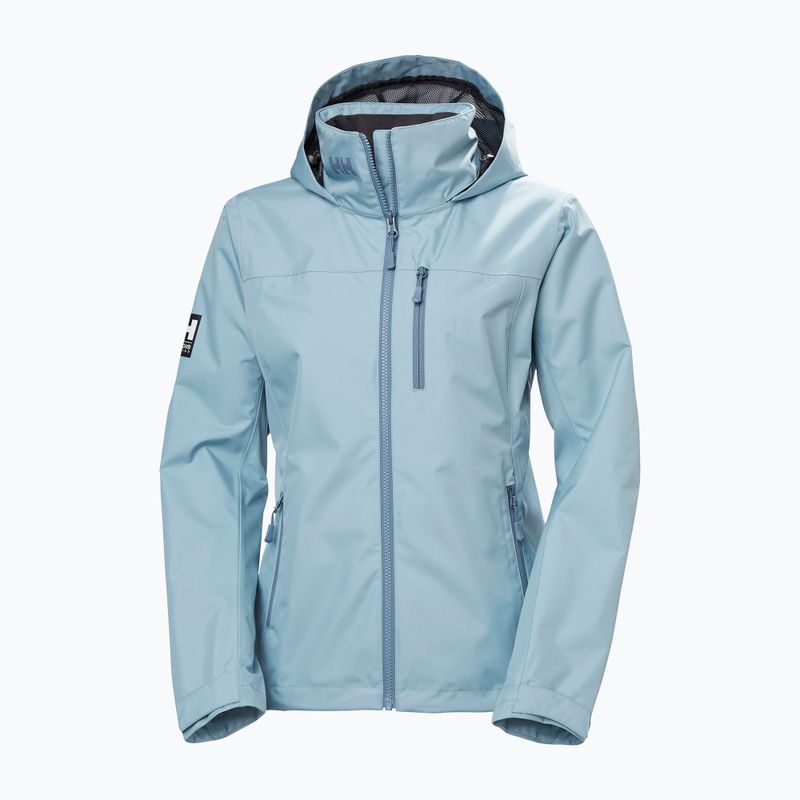 Women's sailing jacket Helly Hansen Crew Hooded 2.0 windy blue 8