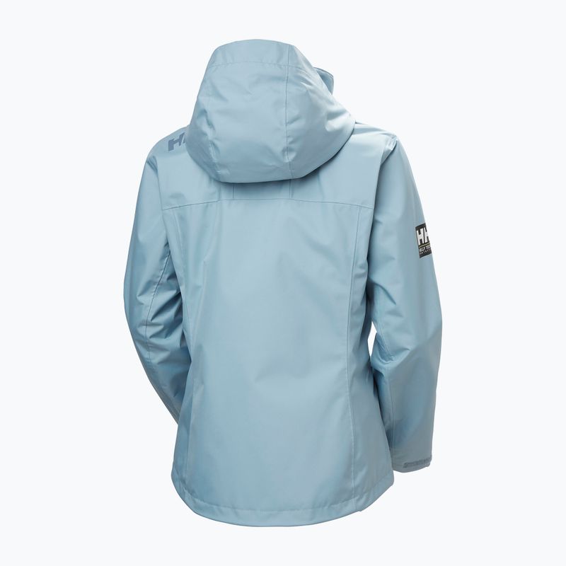 Women's sailing jacket Helly Hansen Crew Hooded 2.0 windy blue 9