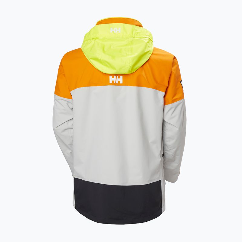 Men's sailing jacket Helly Hansen Pier 4.0 ignite orange 11