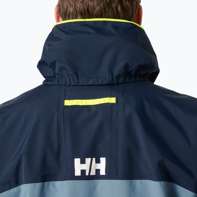 Men's sailing jacket Helly Hansen Pier 4.0 washed navy 4