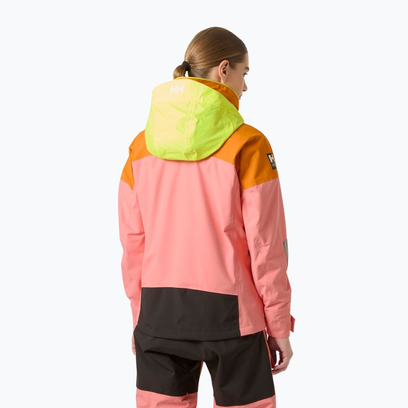 Women's sailing jacket Helly Hansen Pier 4.0 coral almond 2