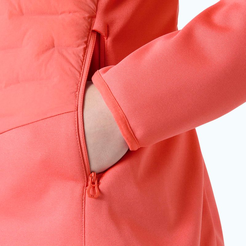 Women's hybrid jacket Helly Hansen HP Hybrid Stretch Insulator sunset pink 4