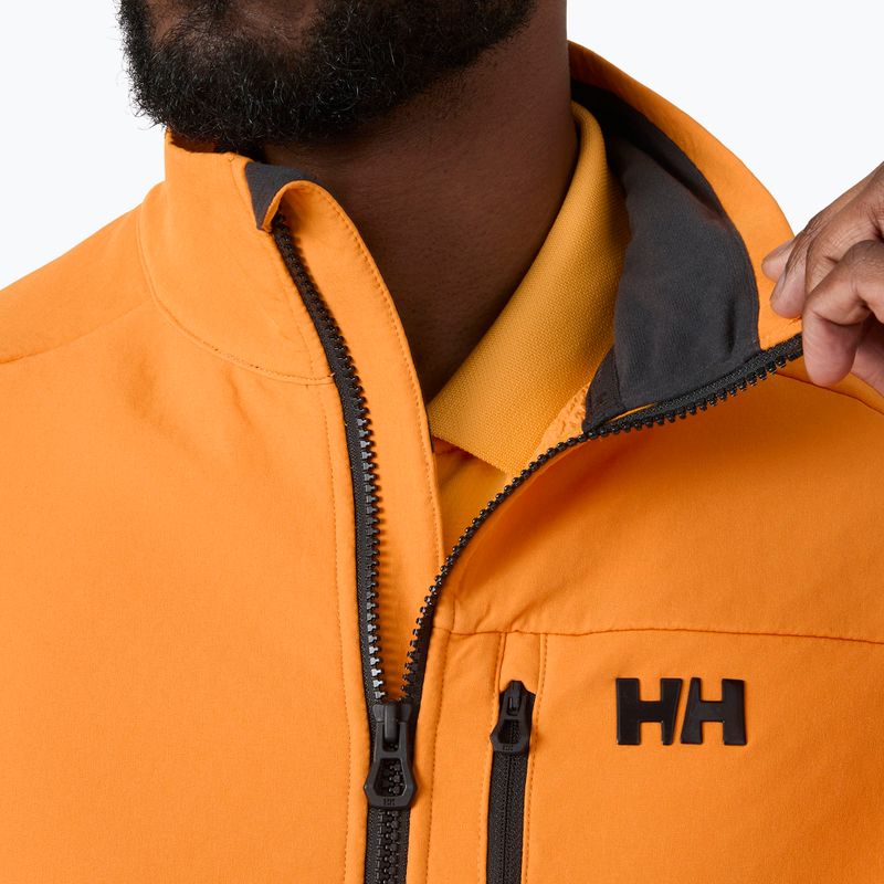 Men's sailing sweatshirt Helly Hansen Hp Stormbreaker ignite orange 3