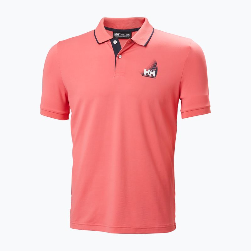 Men's polo shirt Helly Hansen Hp Figari Polo sunset pink 5
