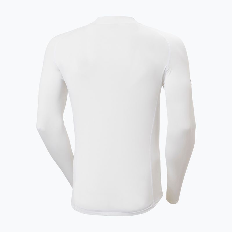 Men's swimming longsleeve Helly Hansen Waterwear Rashguard white 5