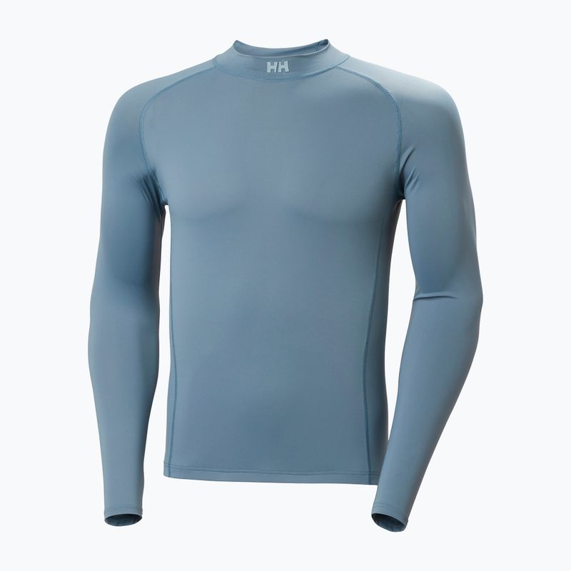 Men's swimming longsleeve Helly Hansen Waterwear Rashguard washed navy 5