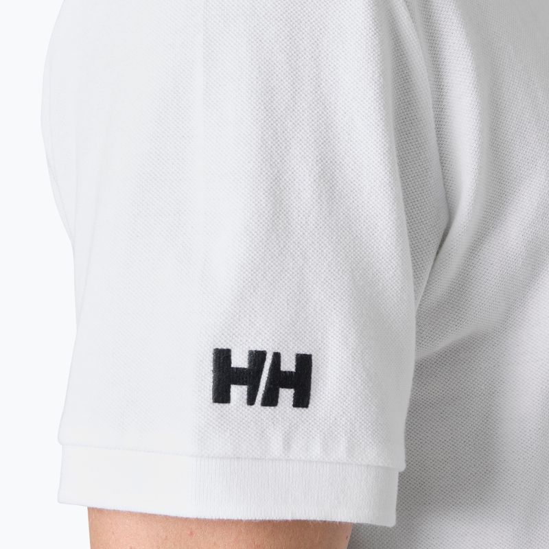 Men's polo shirt Helly Hansen Crew Polo Pique white 4