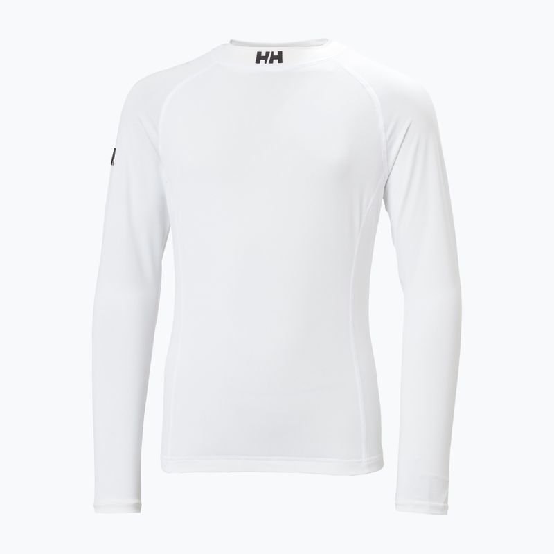 Children's swimming longsleeve Helly Hansen Waterwear Rashguard Jr white 5