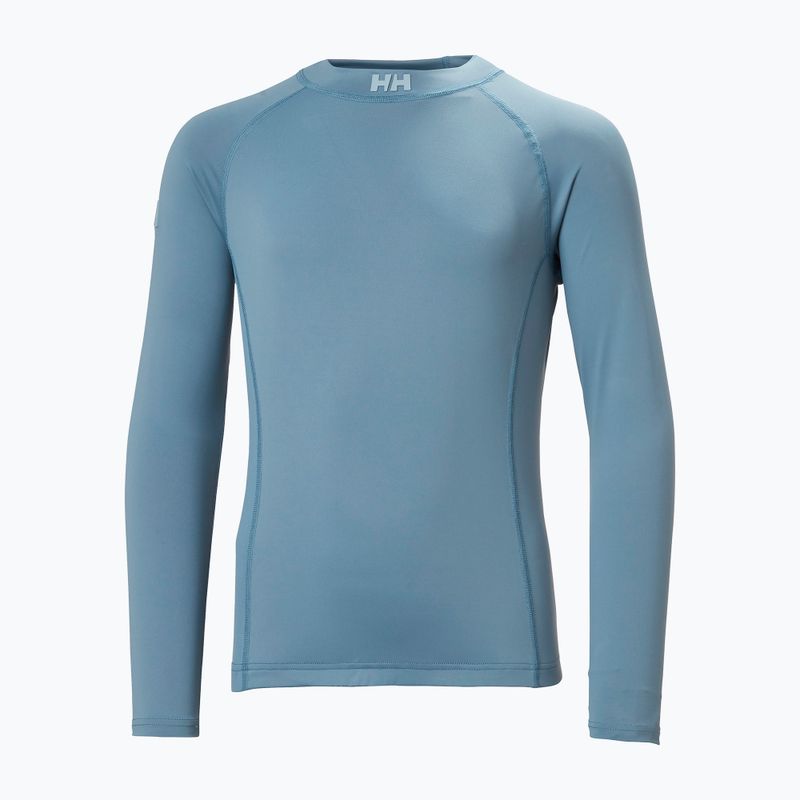 Children's swimming longsleeve Helly Hansen Waterwear Rashguard Jr washed navy 5