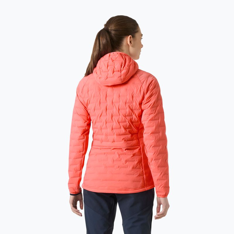 Women's hybrid jacket Helly Hansen HP Hybrid Stretch Insulator sunset pink 2