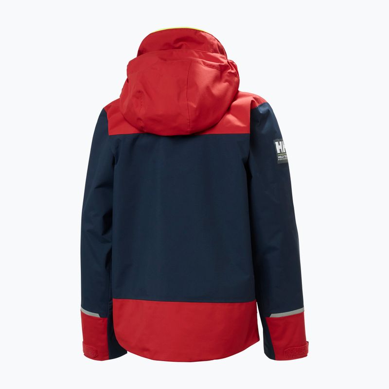 Children's sailing jacket Helly Hansen Salt Port 2.0 Jr navy 2