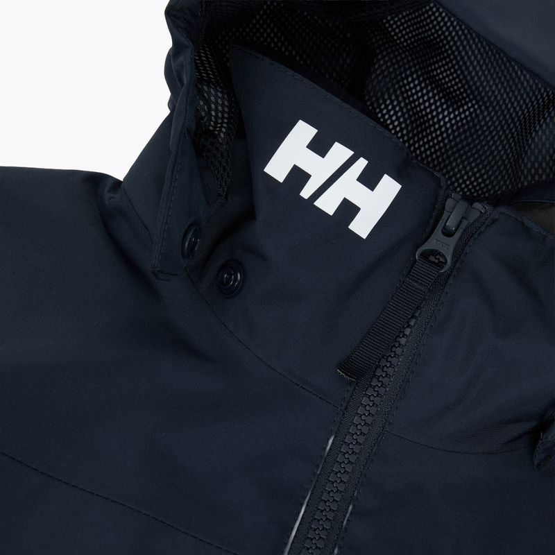 Children's sailing jacket Helly Hansen Crew Hooded Jr 41813 navy 5