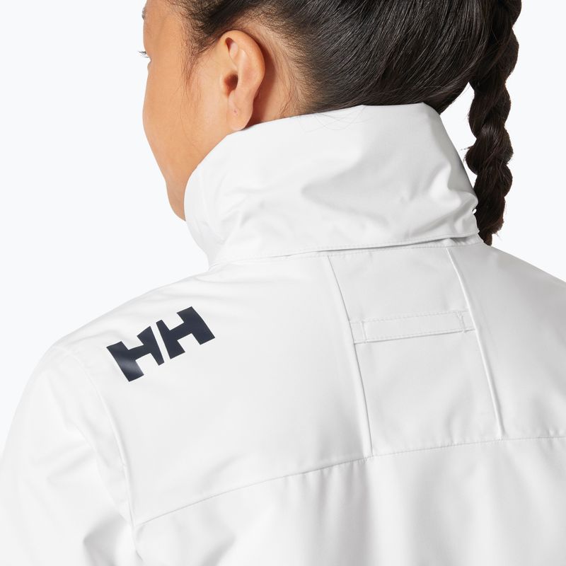 Children's sailing jacket Helly Hansen Crew Midlayer 2.0 white 4