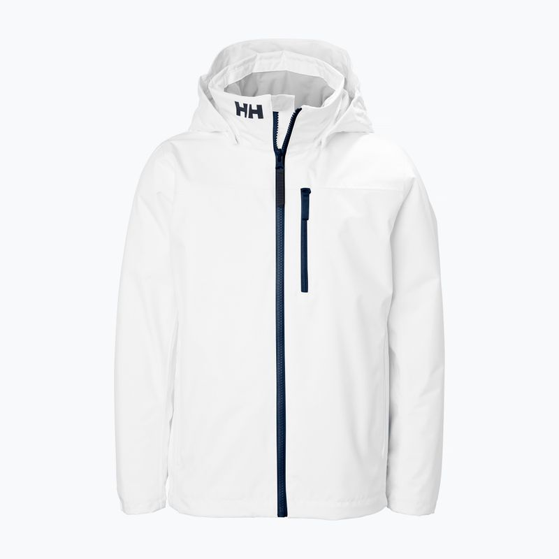 Children's sailing jacket Helly Hansen Crew Midlayer 2.0 white 7