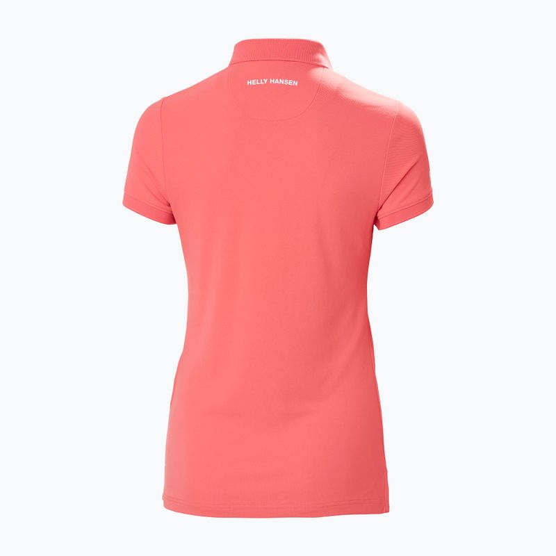 Women's polo shirt Helly Hansen Crewline Polo sunset pink 7