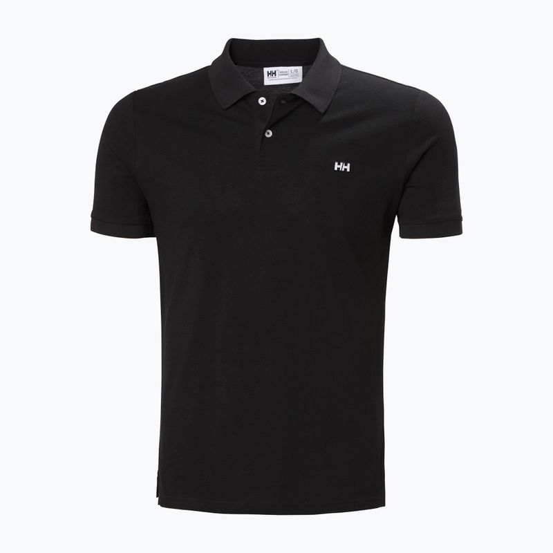Men's polo shirt Helly Hansen Elba Fitted Polo black 5