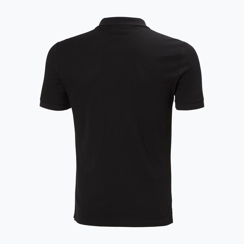 Men's polo shirt Helly Hansen Elba Fitted Polo black 6