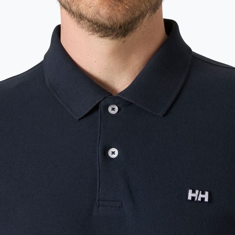 Men's T-shirt Helly Hansen Hudson Polo navy 3