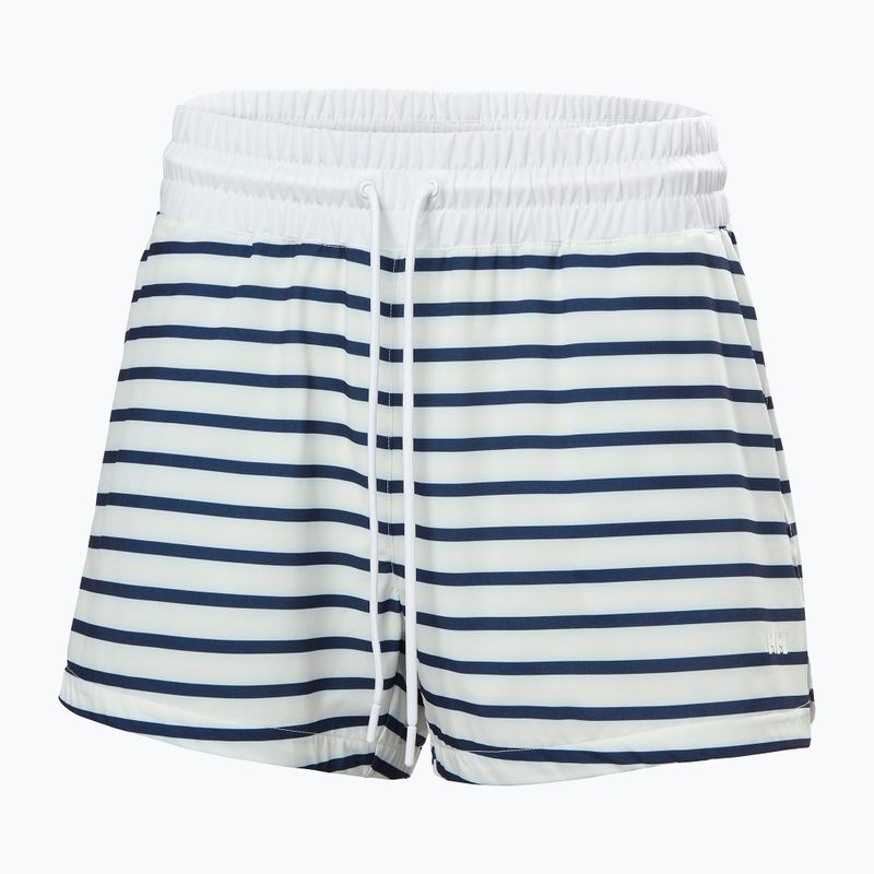 Women's sailing shorts Helly Hansen Thalia 4" white navy stripe 5