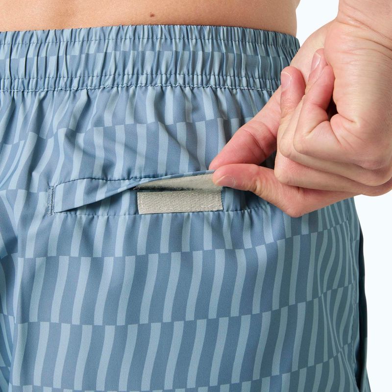 Men's sailing shorts Helly Hansen Newport Trunk 4.5" washed navy offset stripe 6