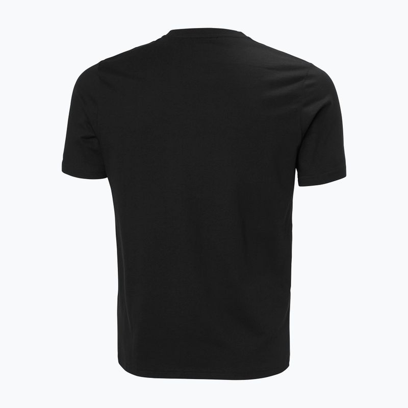 Men's T-shirt Helly Hansen Core Graphic T 2.0 black 5