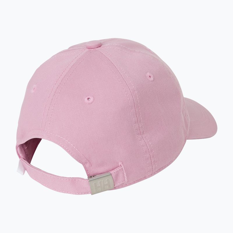 Children's baseball cap Helly Hansen Logo Jr pink lavender 2