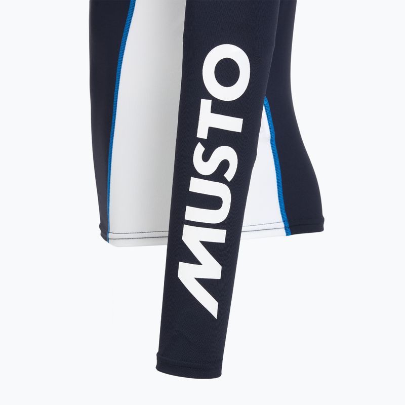 Men's swim long sleeve Musto Championship Rash Guard navy/white 5