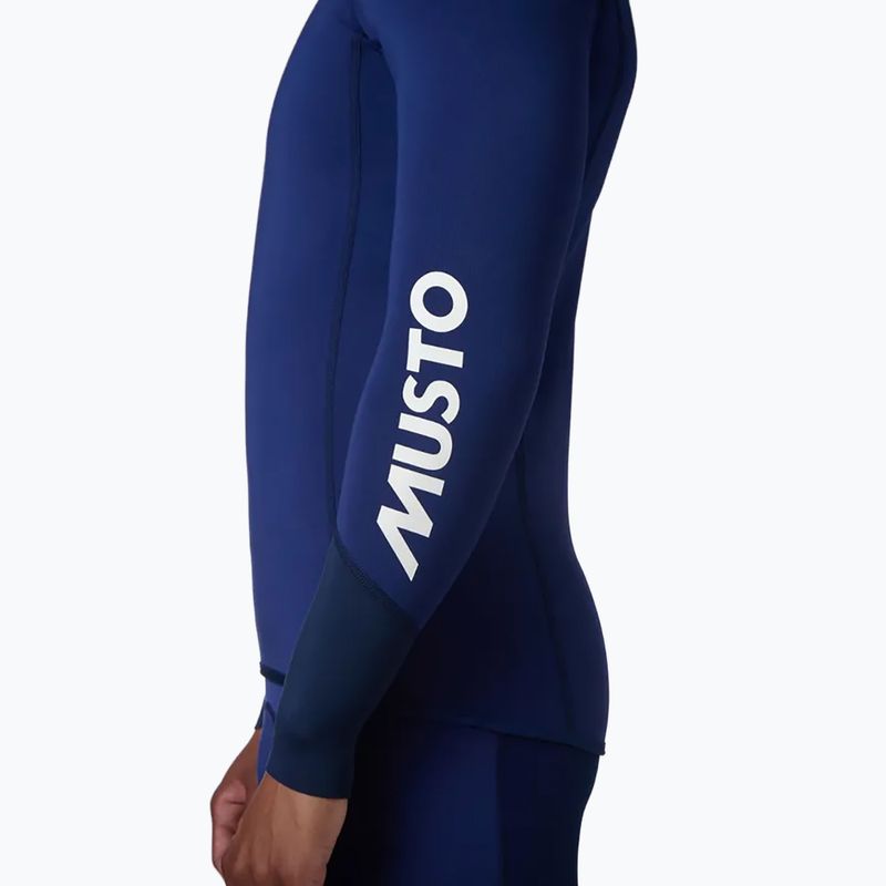 Men's neoprene longsleeve top Musto Championship 1mm catalina blue 5
