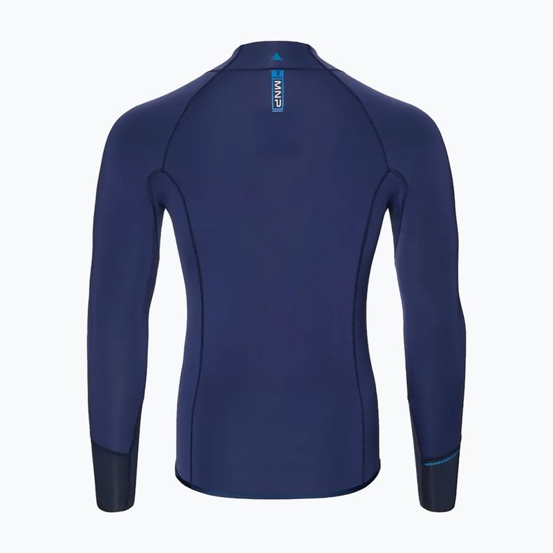 Men's neoprene longsleeve top Musto Championship 1mm catalina blue 7