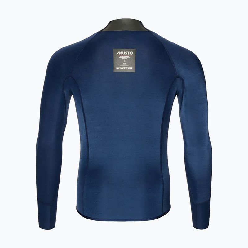 Men's neoprene longsleeve top Musto Championship 1mm catalina blue 9