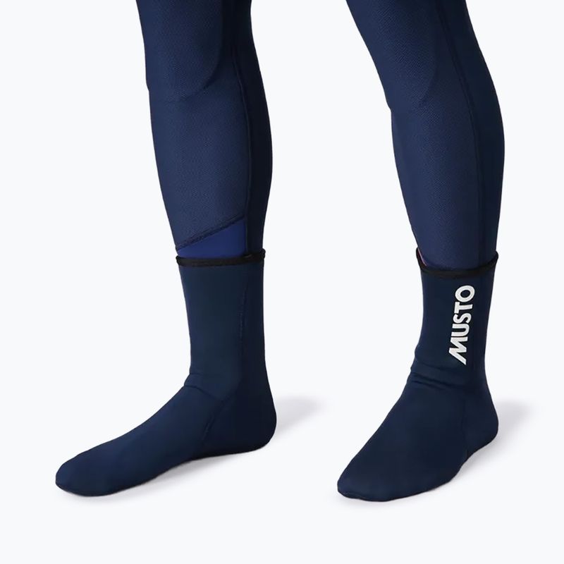 Neoprene socks Musto Championship 3mm deep ocean 2