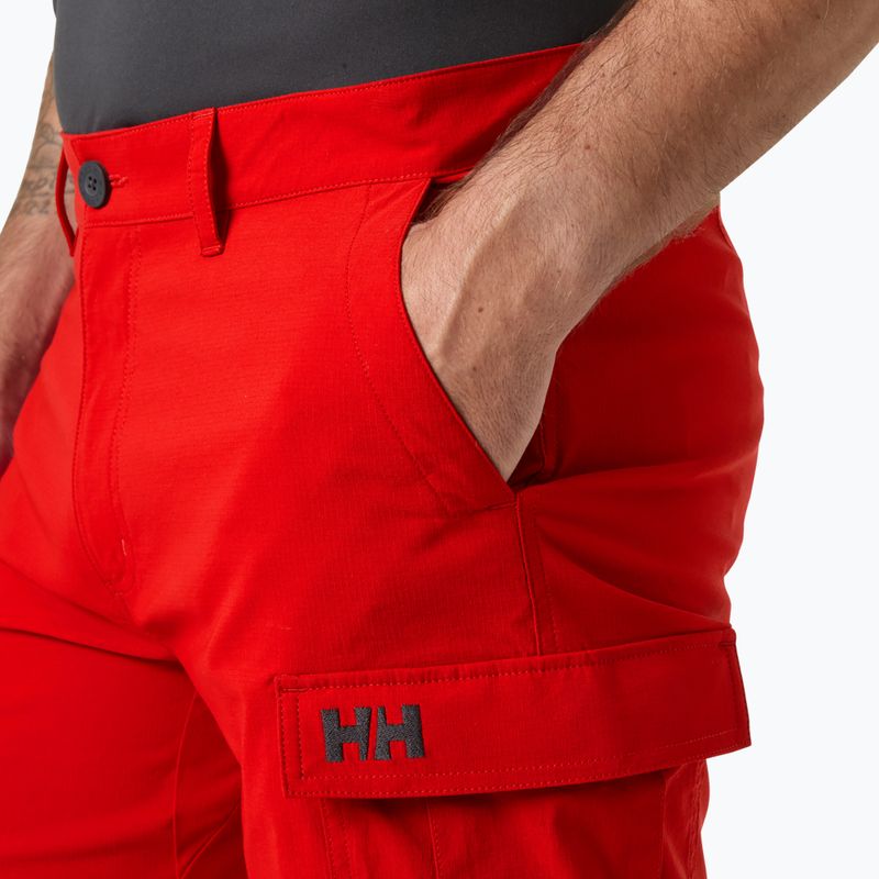 Men's sailing shorts Helly Hansen QD Cargo 11" red 3