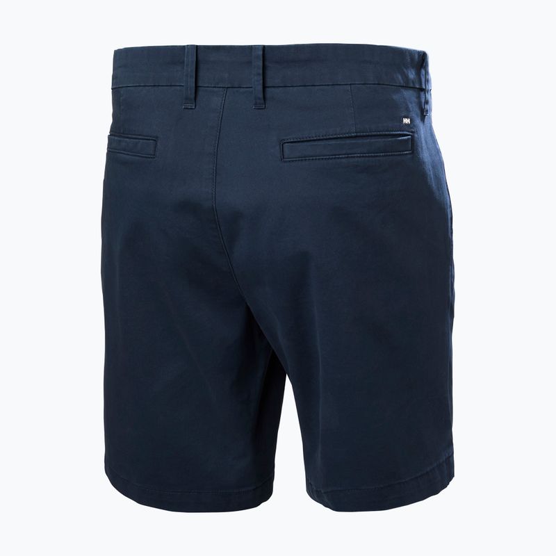 Men's trekking shorts Helly Hansen Bryggen Chino navy 6